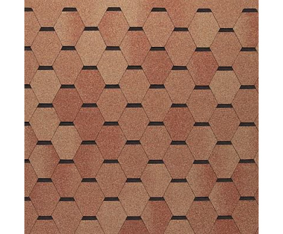 Мягкая кровля Тегола Нордлэнд Нордик Терракота