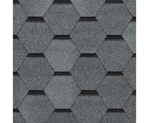 Мягкая кровля Тегола Top Shingle Смальто Серый