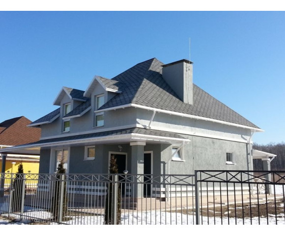 Мягкая кровля Тегола Top Shingle Смальто Серый