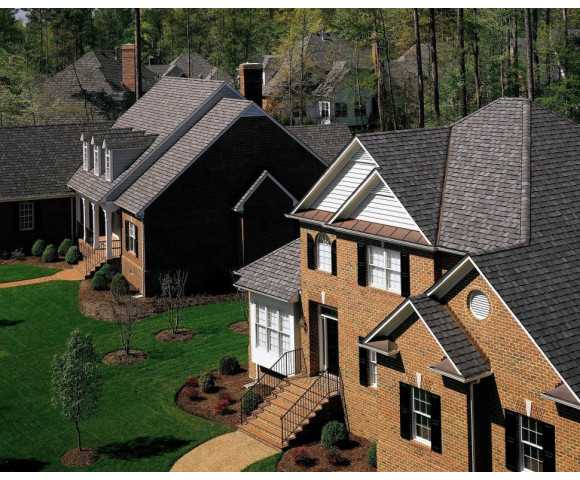 Гибкая черепица Certainteed Grand Manor stonegate gray
