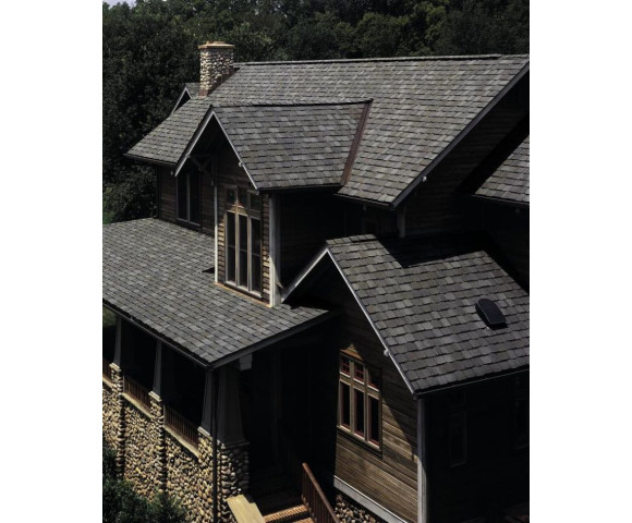 Гибкая черепица Certainteed Grand Manor stonegate gray