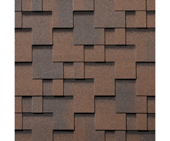 Гибкая черепица Quiet title Gallery Латунная медь