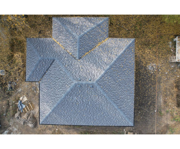 Ламинированная черепица Docke Dragon Premium Халва