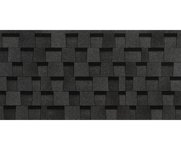 Ламинированная черепица Docke Dragon Standart Тёмно-серый