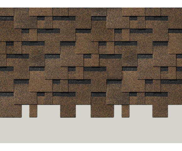 Мягкая кровля Docke Europa Матрица Коричневый