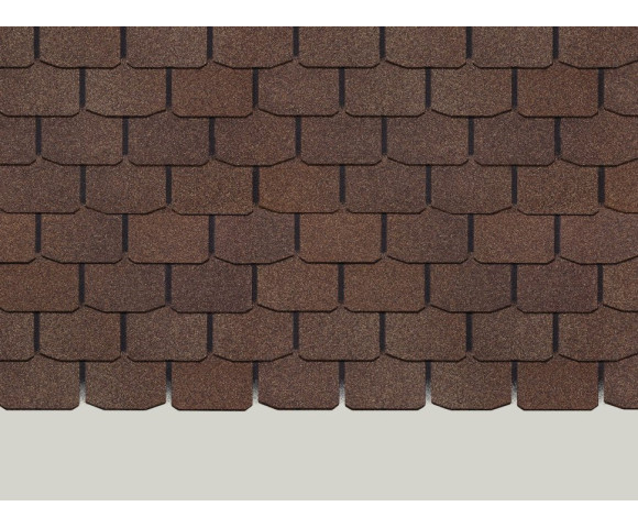 Мягкая кровля Docke Europa Сланец Коричневый