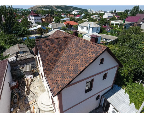 Мягкая кровля Docke Premium Генуя Кофе