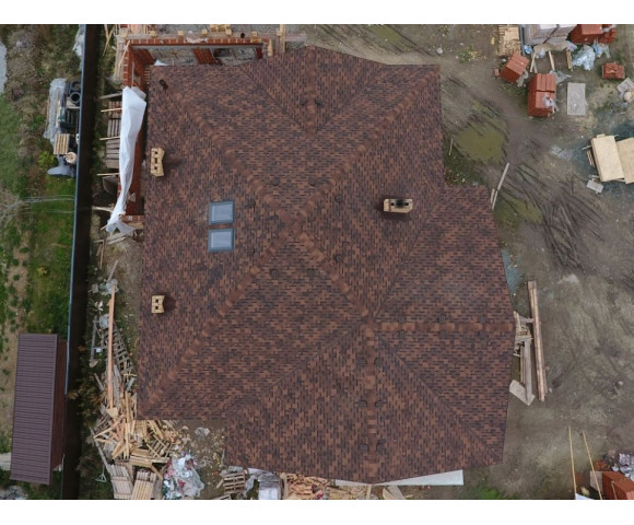 Мягкая кровля Docke Premium Генуя Кофе