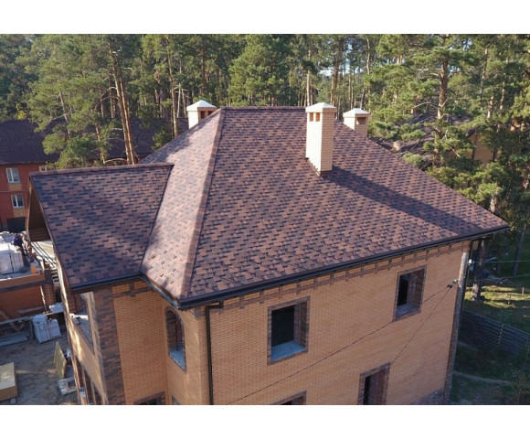 Мягкая кровля Docke Premium Генуя Кофе