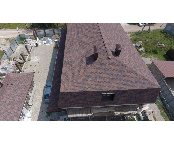 Мягкая кровля Docke Premium Генуя Кофе