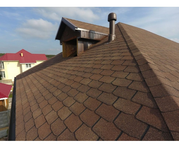 Мягкая кровля Docke Premium Цюрих Арахис