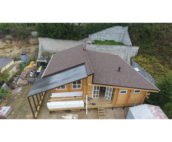 Мягкая кровля Docke Premium Цюрих Арахис