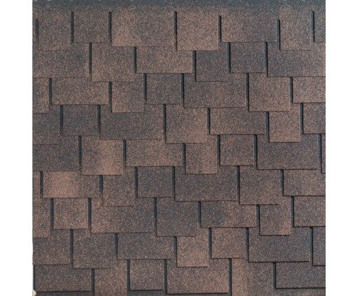 Мягкая кровля Катепал Ambient Темная охра