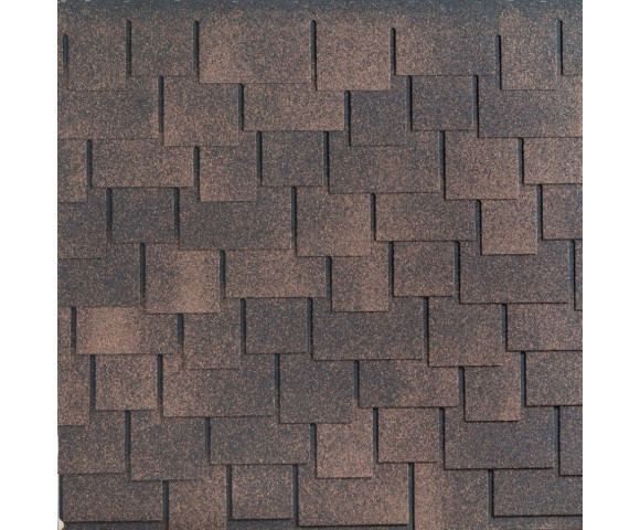 Мягкая кровля Катепал Ambient Темная охра