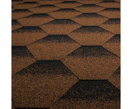 Мягкая кровля Керабит К+ Медный