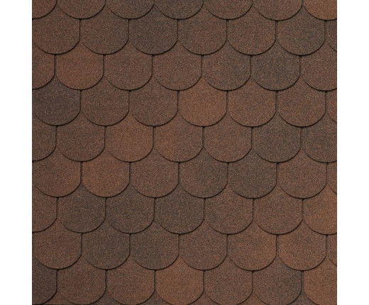 Мягкая кровля Тегола Comfort Assisi Marrone 434