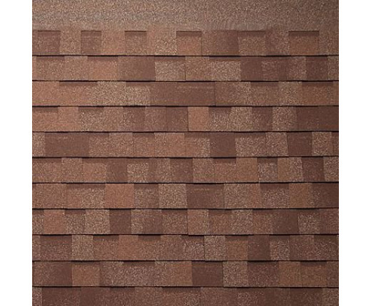Мягкая кровля Тегола Нордлэнд Аляска Коричневый с отливом