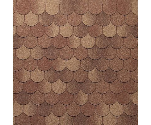 Мягкая кровля Тегола Нордлэнд Антик Терракота