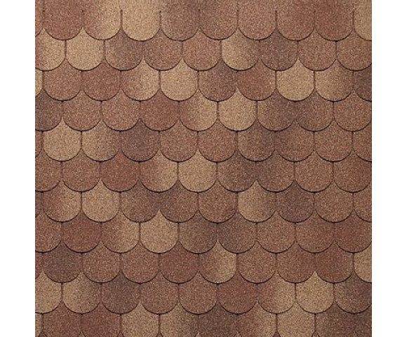 Мягкая кровля Тегола Нордлэнд Антик Терракота