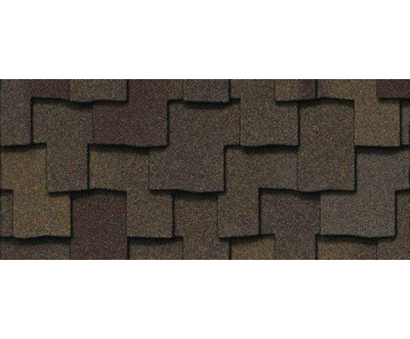 Гибкая черепица Certainteed Presidential Shake autumn blend