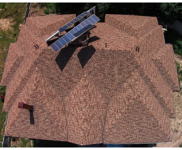 Гибкая черепица Технониколь Shinglas Джаз Терра