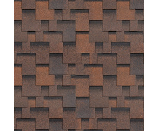 Гибкая черепица Технониколь Shinglas Фокстрот Кедр