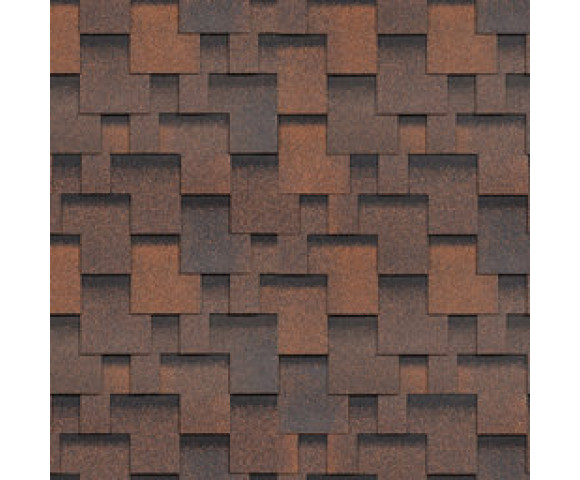 Гибкая черепица Технониколь Shinglas Фокстрот Кедр