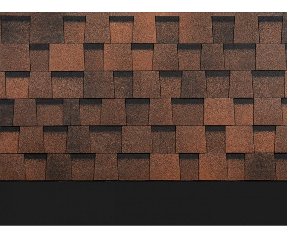 Ламинированная черепица Docke Dragon Lux Кофе