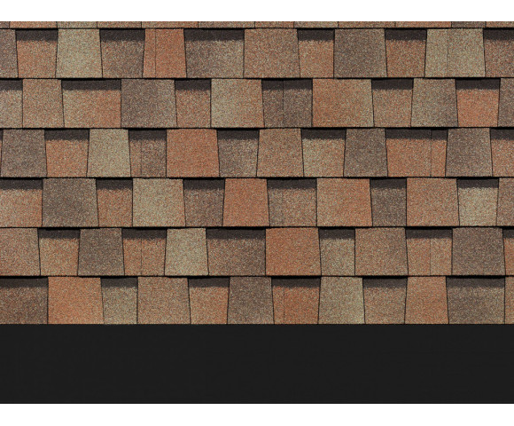 Ламинированная черепица Docke Dragon Standart Окисленная медь