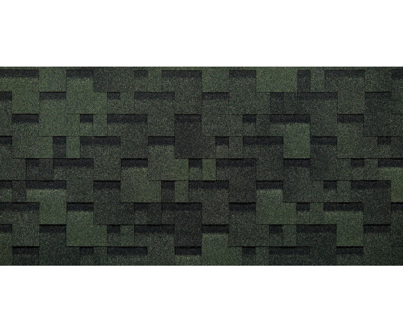 Мягкая кровля Docke Eurasia Лабиринт Зелёный