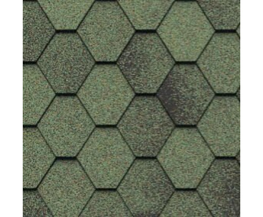 Мягкая кровля Икопал Плано Антик Зеленый лес