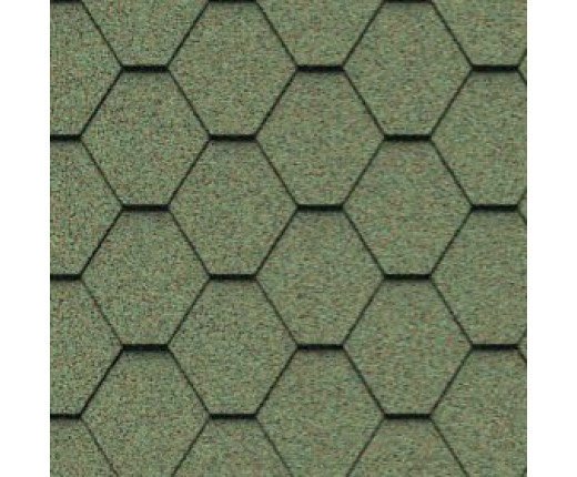 Мягкая кровля Икопал Плано Натур Зеленый лес