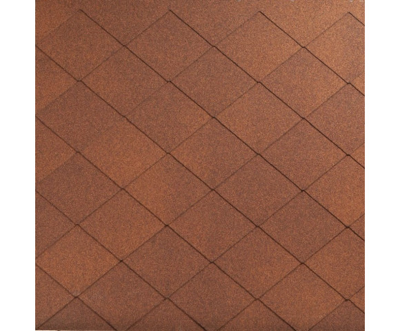Мягкая кровля Катепал Фокси Терракота