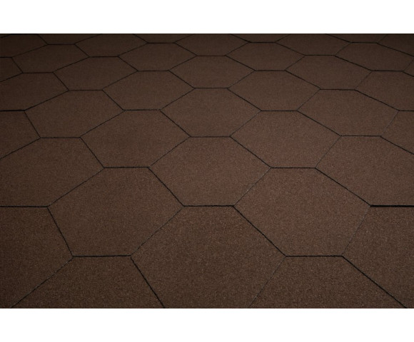 Мягкая кровля Керабит К+ Коричневый