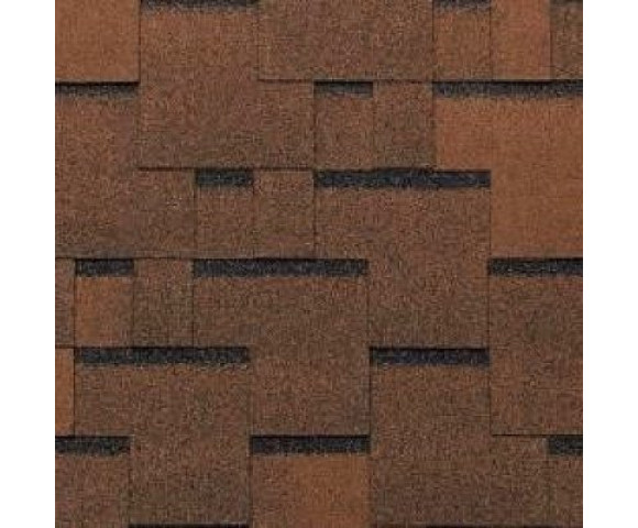 Мягкая кровля Тегола Top Shingle Футуро Коричневый