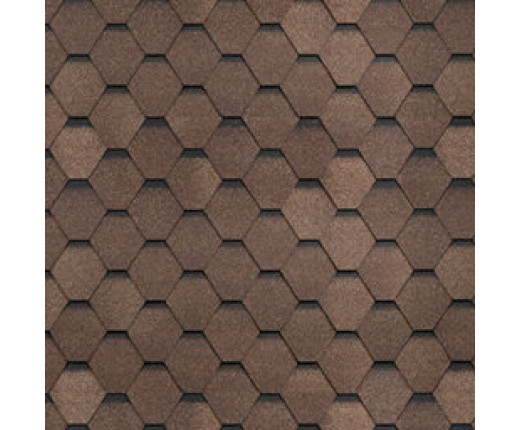 Гибкая черепица Технониколь Shinglas Самба Янтарь