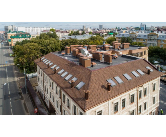 Гибкая черепица Технониколь Shinglas Самба Янтарь