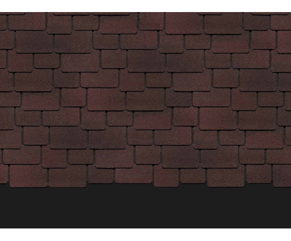 Мягкая кровля Docke Lux Саппоро Зрелый каштан