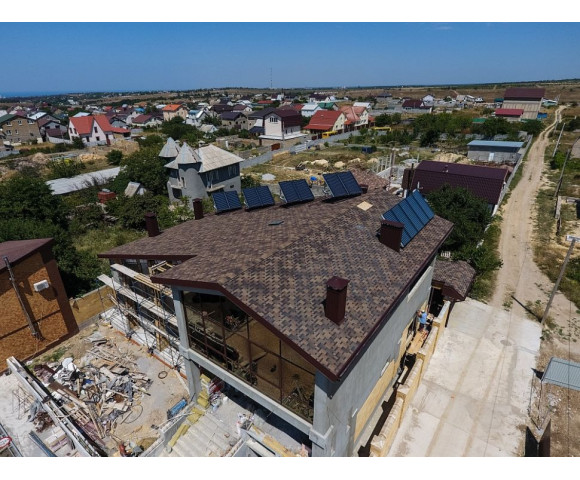 Мягкая кровля Docke Premium Генуя Трюфель