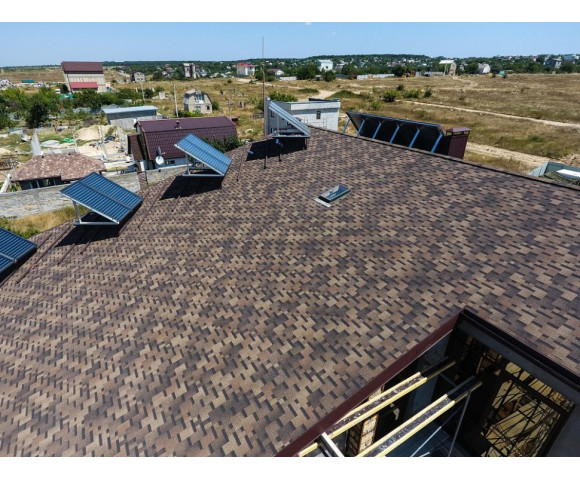 Мягкая кровля Docke Premium Генуя Трюфель