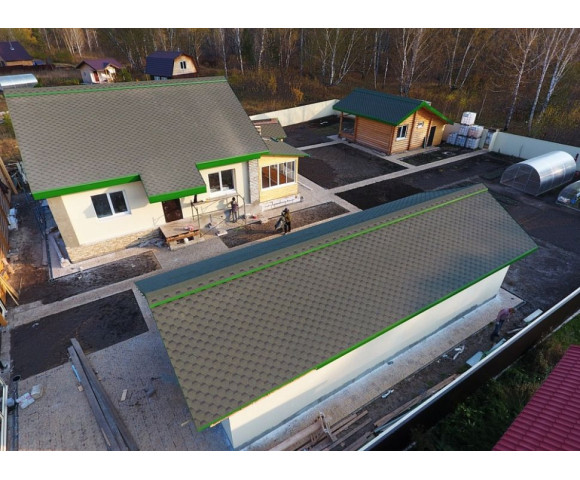 Мягкая кровля Docke Premium Кёльн Мята