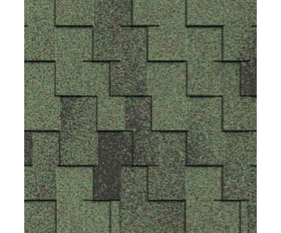 Мягкая кровля Икопал Плано Кларо Антик Зеленый лес