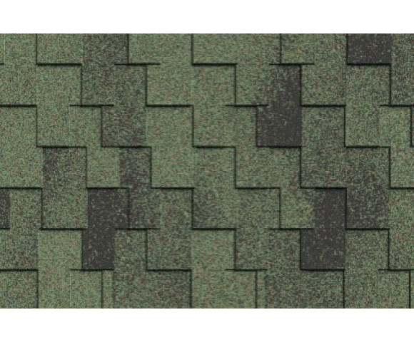 Мягкая кровля Икопал Плано Кларо Антик Зеленый лес