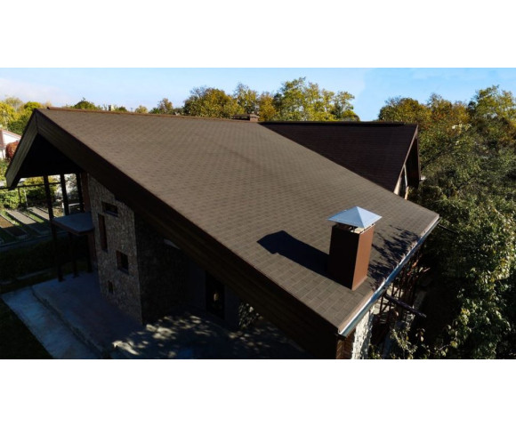 Мягкая кровля Катепал 3T Коричневый