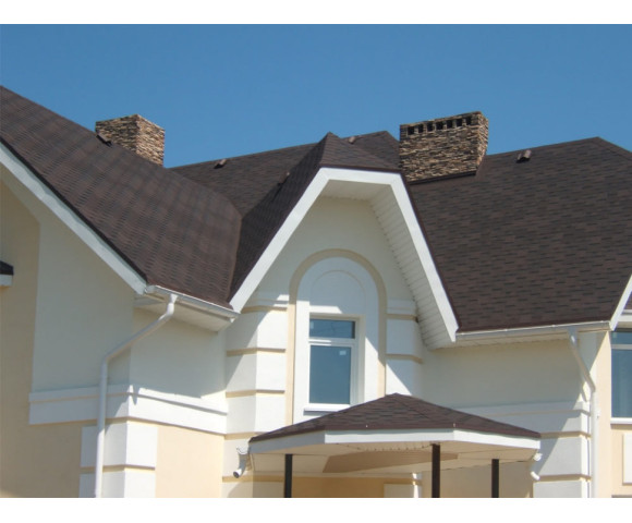 Мягкая кровля Катепал Рокки Спелый каштан