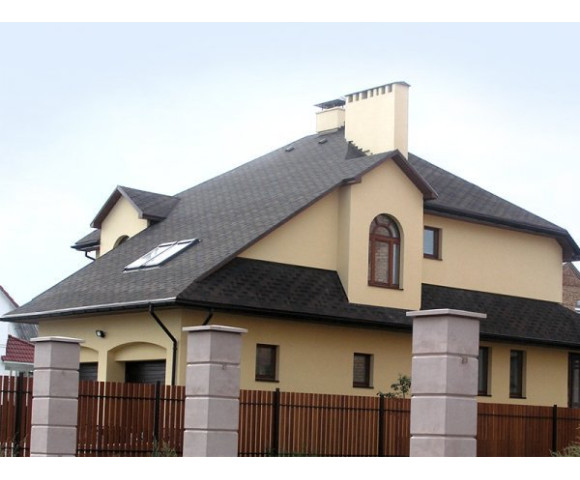 Мягкая кровля Катепал Рокки Спелый каштан