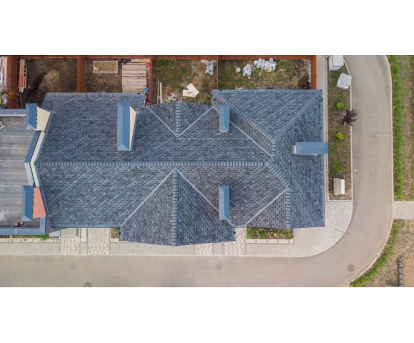 Финская черепица Shinglas Аккорд Серый