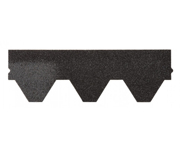 Гибкая черепица Quiet title Rombica Базальтово серый