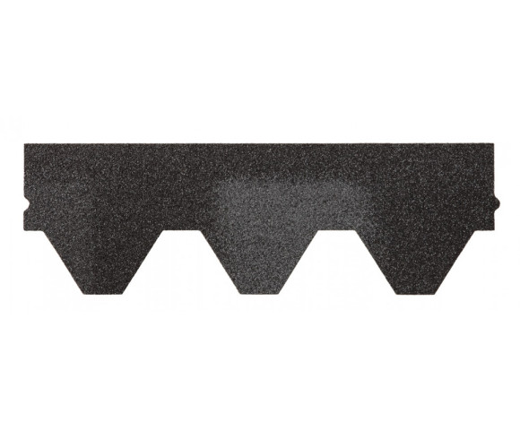 Гибкая черепица Quiet title Rombica Базальтово серый