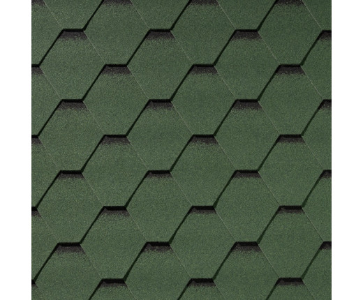 Гибкая черепица Quiet title Shadow Нефрит